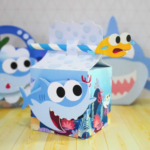 Kit Festa Pronta Baby Shark Menino