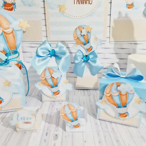 Kit Festa Pronta Balões Menino