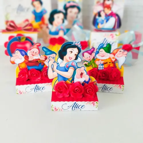 KIT FESTA PRONTA BRANCA DE NEVE