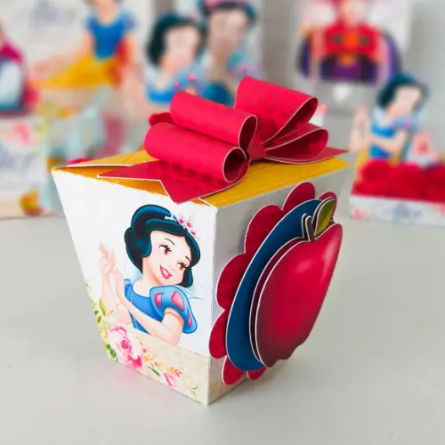 KIT FESTA PRONTA BRANCA DE NEVE