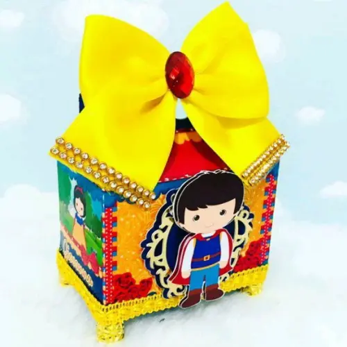 KIT FESTA PRONTA BRANCA DE NEVE SUPER LUXO