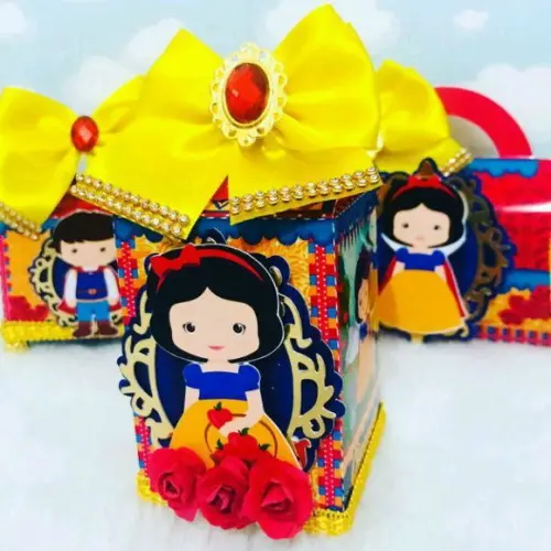 KIT FESTA PRONTA BRANCA DE NEVE SUPER LUXO