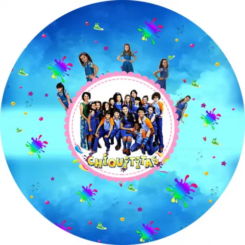 Kit Festa Pronta Chiquititas 50 Itens