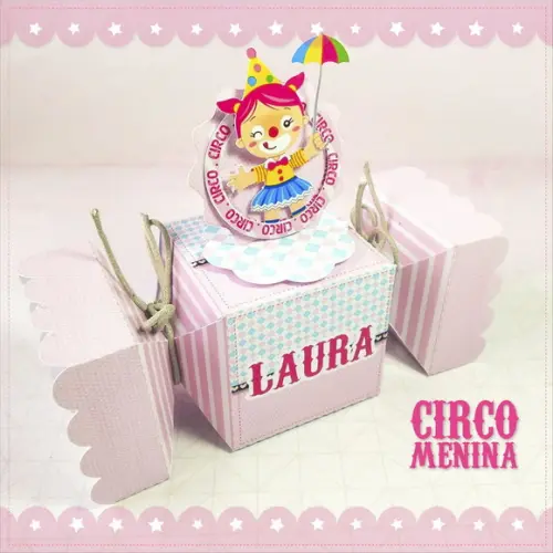 Kit Festa Pronta Circo Rosa / Menina