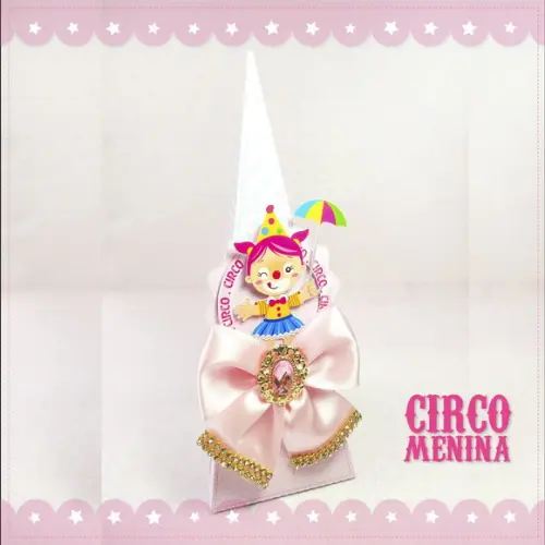 Kit Festa Pronta Circo Rosa / Menina