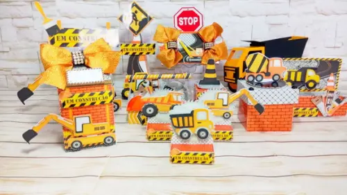 Kit Festa Pronta Construtor Especial