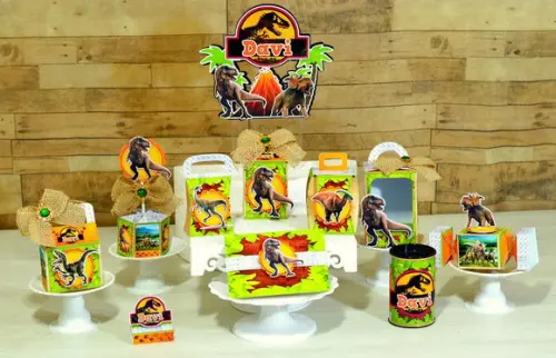 Kit Festa Pronta Dinossauro