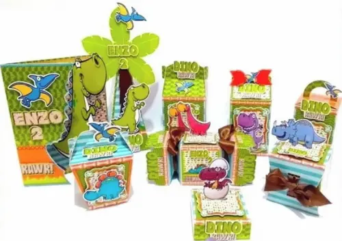 Kit Festa Pronta Dinossauro