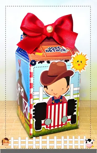 KIT FESTA PRONTA FAZENDINHA MENINO