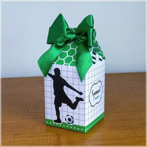 Kit Festa Pronta Futebol / Copa 20 Caixas Personalizadas