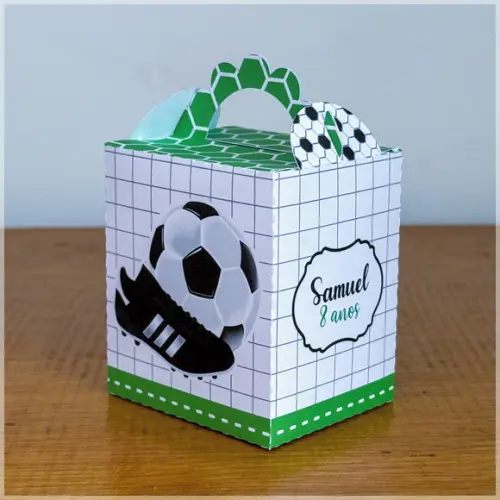 Kit Festa Pronta Futebol / Copa 20 Caixas Personalizadas