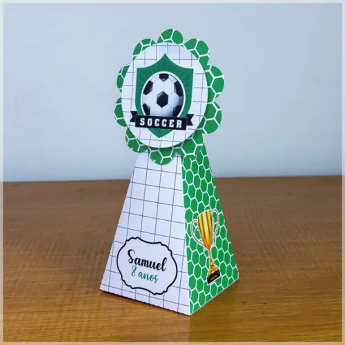 Kit Festa Pronta Futebol / Copa 30 Caixas Personalizadas