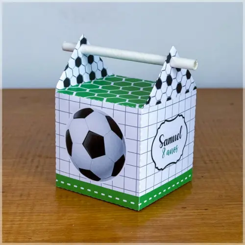 Kit Festa Pronta Futebol / Copa 30 Caixas Personalizadas