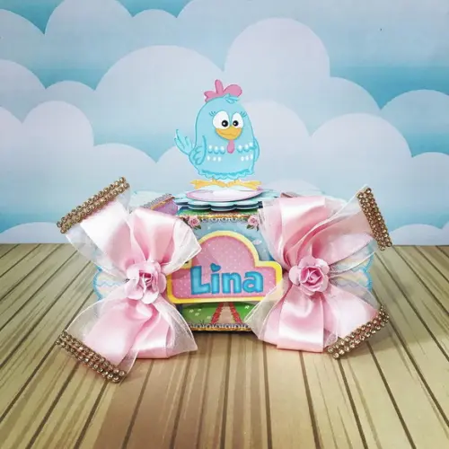 KIT FESTA PRONTA GALINHA PINTADINHA CANDY CLIENTE ESPECIAL