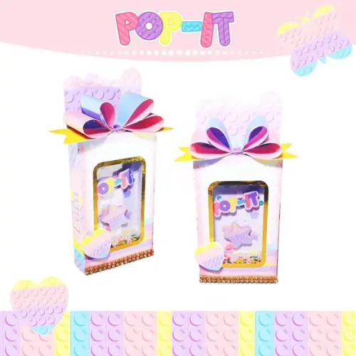 KIT FESTA PRONTA LUXO -FIDGET TOYS POP IT CANDY
