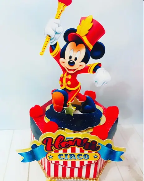 Kit Festa Pronta Luxo Circo Do Mickey
