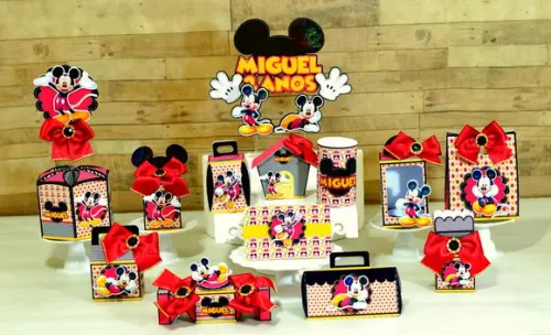 Kit Festa Pronta Mickey
