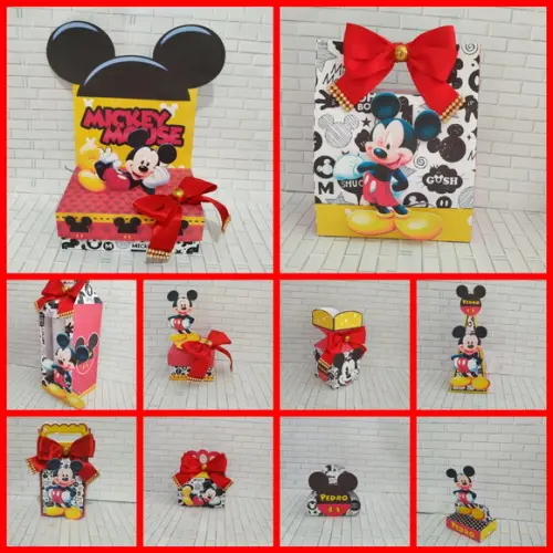 Kit Festa Pronta Mickey