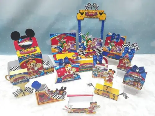 Kit Festa Pronta Mickey Corrida