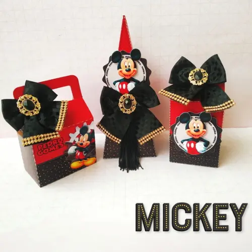 Kit Festa Pronta Mickey Luxo