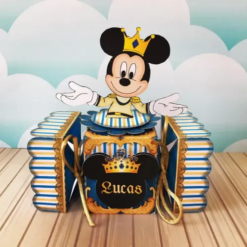 Kit Festa Pronta Mickey Principe