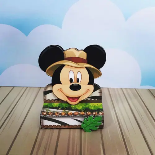 Kit Festa Pronta Mickey Safari