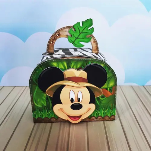 Kit Festa Pronta Mickey Safari