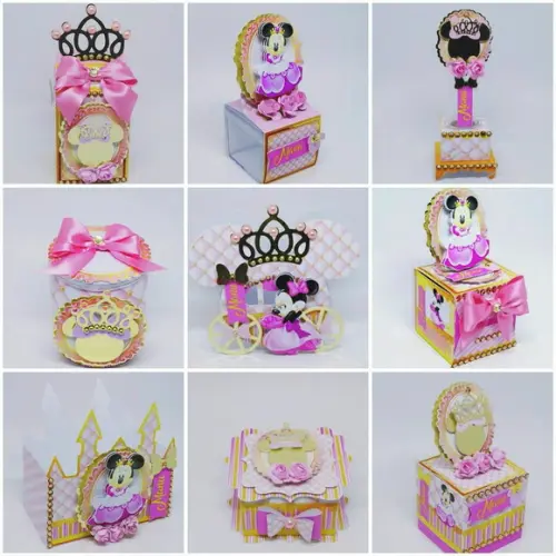 KIT FESTA PRONTA MINNIE LUXO