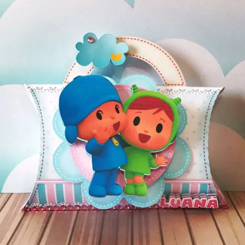 KIT FESTA PRONTA POCOYO MENINA