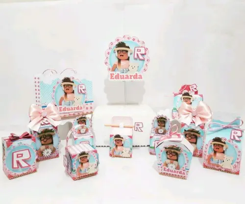 Kit Festa Pronta Roblox Menina