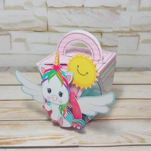 KIT FESTA PRONTA UNICORNIO BEBE