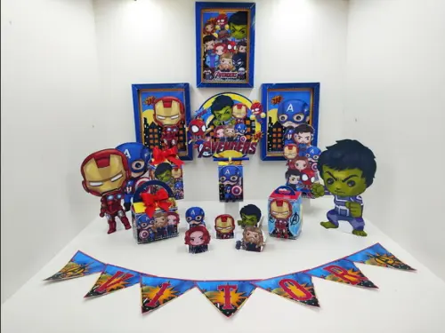 Kit Festa Pronta Vingadores Especial