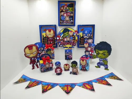 Kit Festa Só Um Bolinho Avengers
