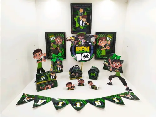 KIT FESTA SÓ UM BOLINHO BEN 10