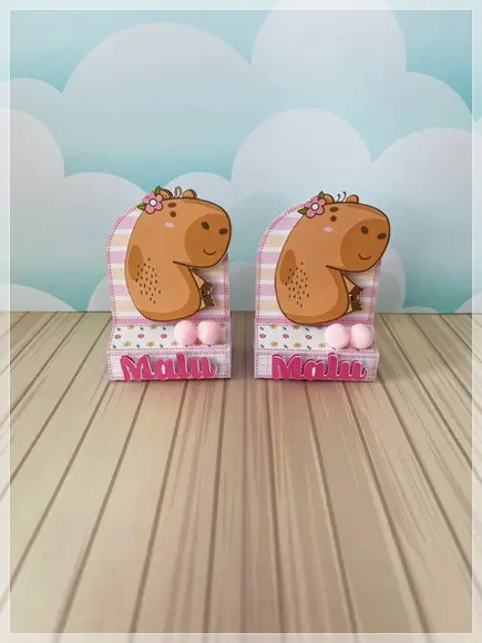 Kit Festa Só Um Bolinho Capivara 40 Itens