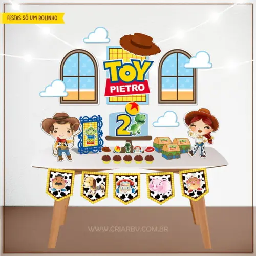 Kit Festa Só Um Bolinho Especial Toy Story