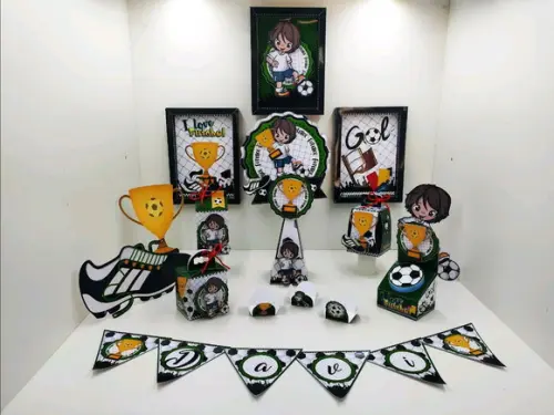 KIT FESTA SÓ UM BOLINHO FUTEBOL