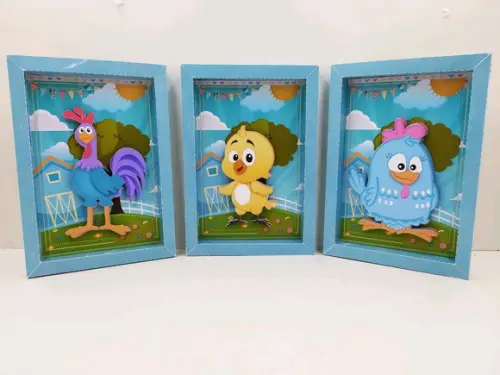 KIT FESTA SÓ UM BOLINHO GALINHA PINTADINHA