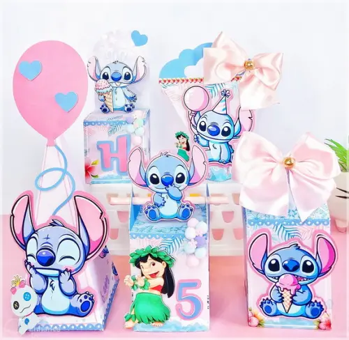 Kit Festa Stitch 20 Lembrancinhas Personalizadas