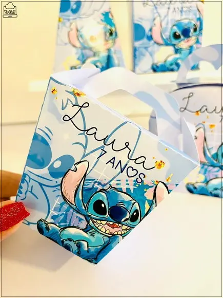 Kit Festa Stitch 20 Lembrancinhas Personalizadas 2