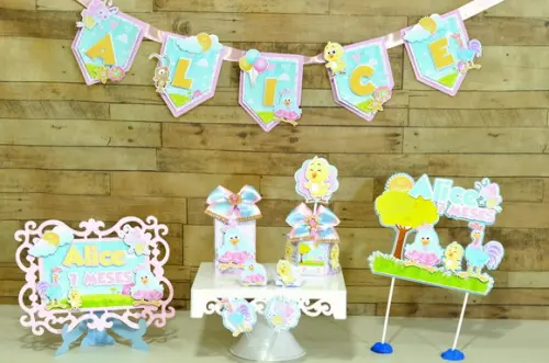 KIT MESVERSÁRIO GALINHA PINTADINHA CANDY