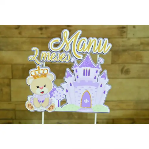KIT MESVERSÁRIO URSINHA LILAS