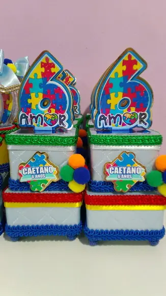 Kit Personalizados de Luxo Autismo