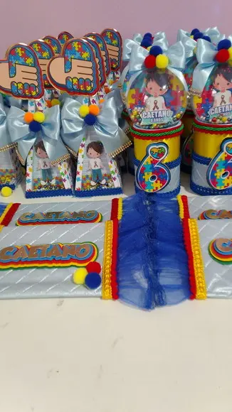 Kit Personalizados de Luxo Autismo