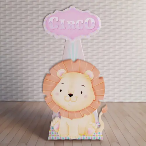 KIT SÓ UM BOLINHO -CIRCO MENINA