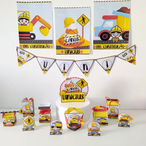 KIT SÓ UM BOLINHO ESPECIAL CONSTRUTOR