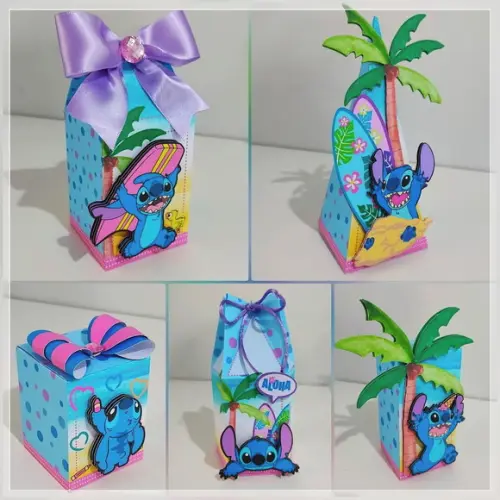 Personalizados Lilo e Stitch 30 Caixas Personalizadas