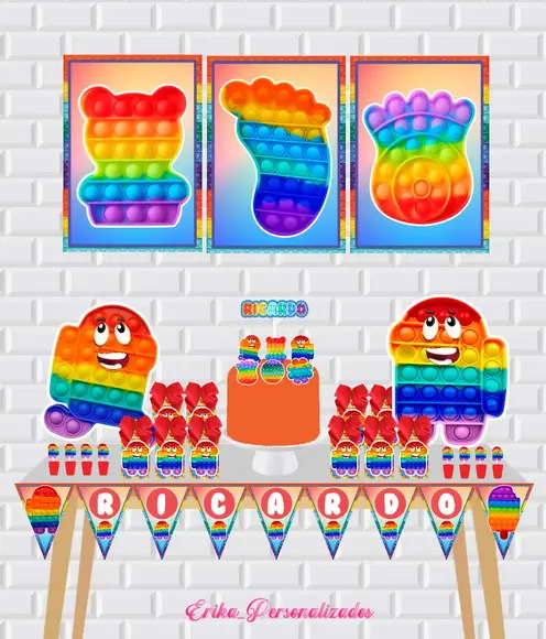 SÓ UM BOLINHO -FIDGET TOYS POP IT