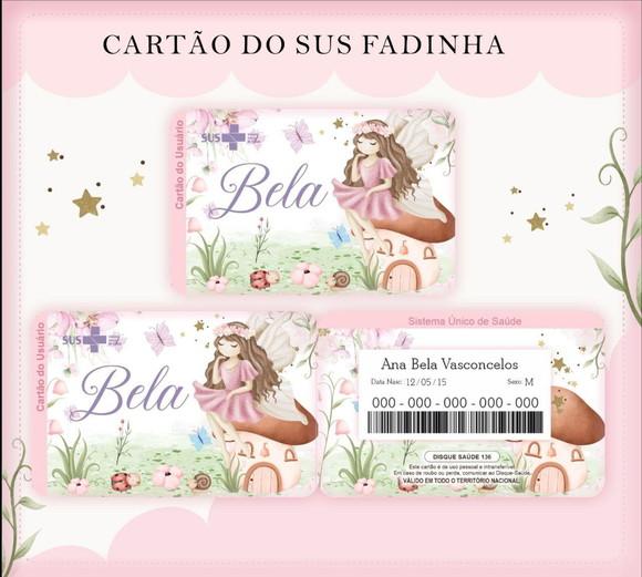 Arquivo Caderneta de Vacina e Livro Fadinha Kids