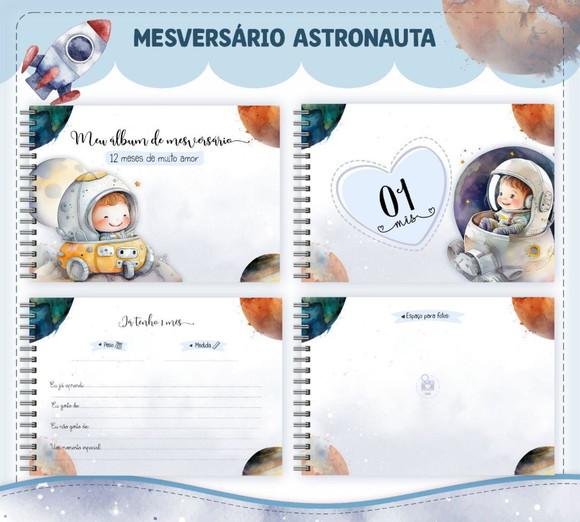 Arquivo Combo Astronauta Caderneta Livro